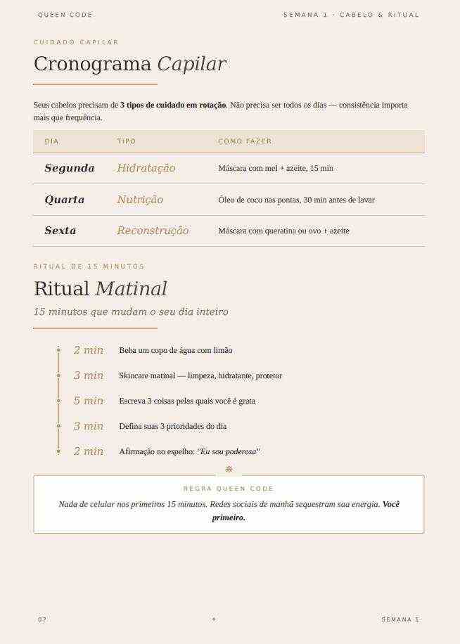Ritual matinal